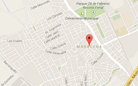mapa de maracena