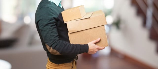 uso de las cajas de carton